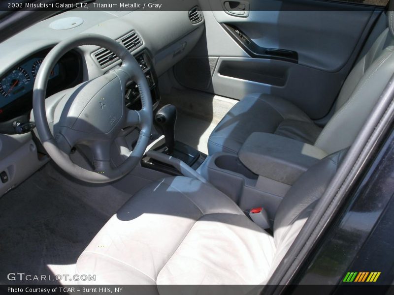 Titanium Metallic / Gray 2002 Mitsubishi Galant GTZ