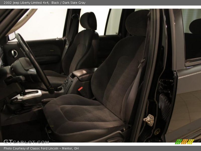 Black / Dark Slate Gray 2002 Jeep Liberty Limited 4x4