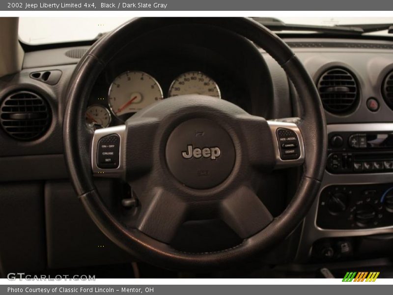 Black / Dark Slate Gray 2002 Jeep Liberty Limited 4x4