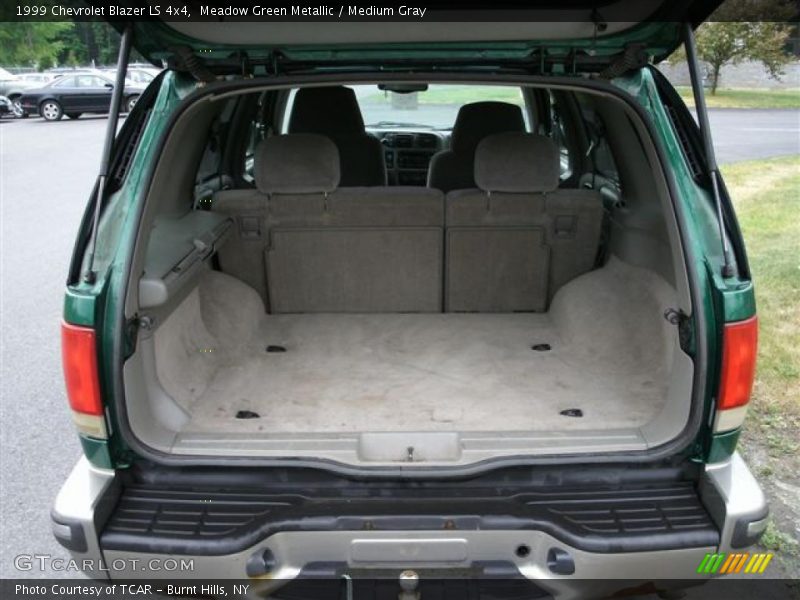 Meadow Green Metallic / Medium Gray 1999 Chevrolet Blazer LS 4x4