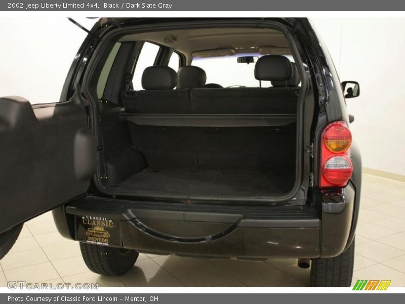 Black / Dark Slate Gray 2002 Jeep Liberty Limited 4x4