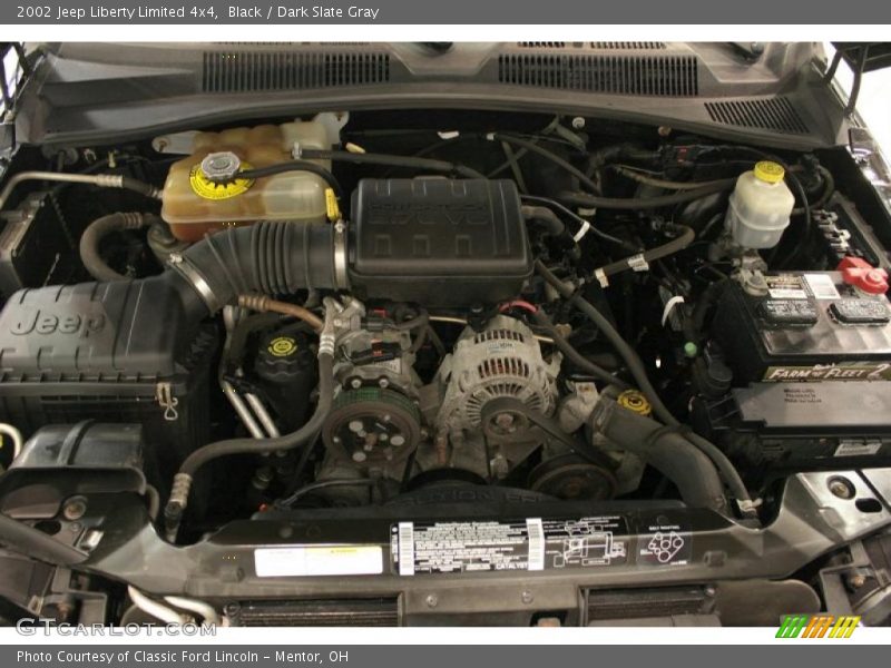 Black / Dark Slate Gray 2002 Jeep Liberty Limited 4x4