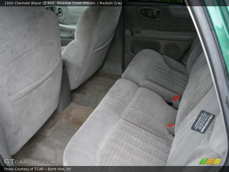Meadow Green Metallic / Medium Gray 1999 Chevrolet Blazer LS 4x4