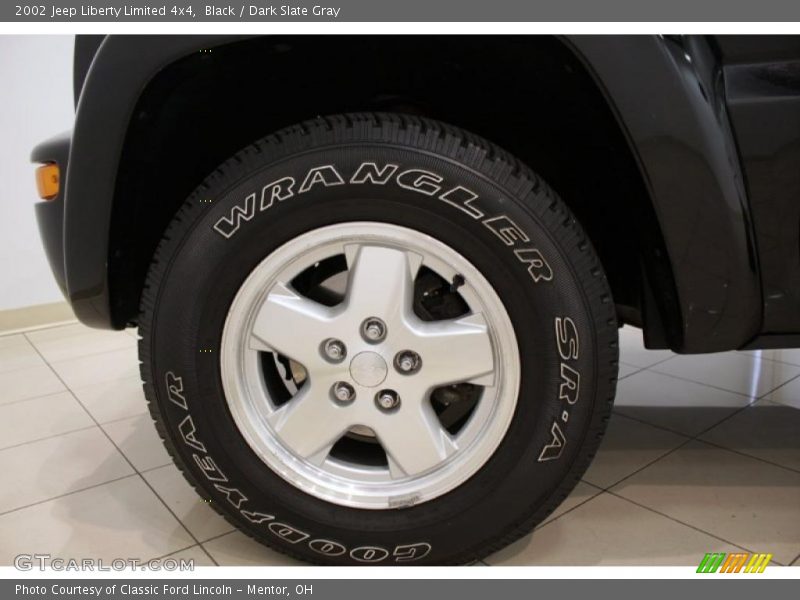 Black / Dark Slate Gray 2002 Jeep Liberty Limited 4x4