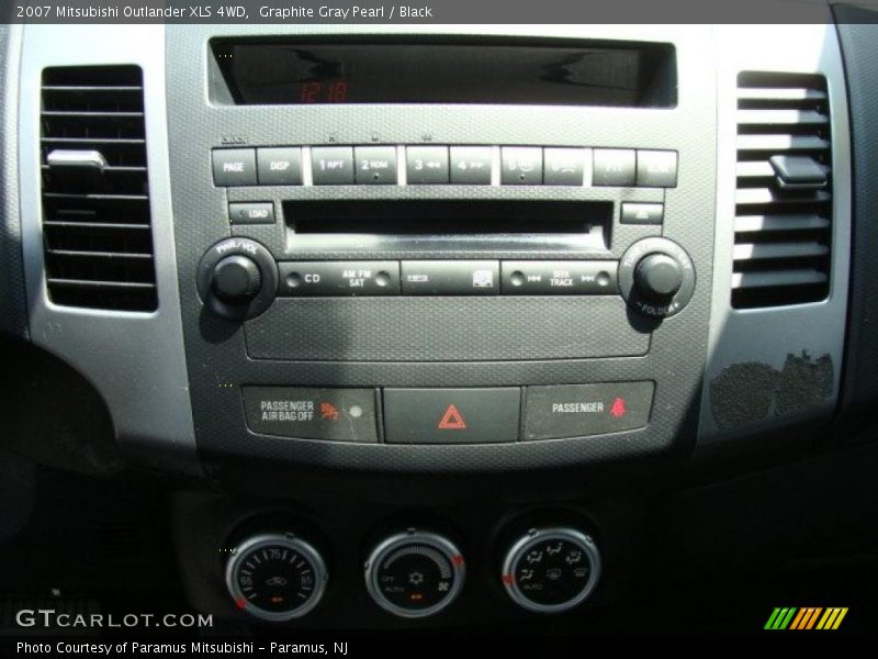 Graphite Gray Pearl / Black 2007 Mitsubishi Outlander XLS 4WD