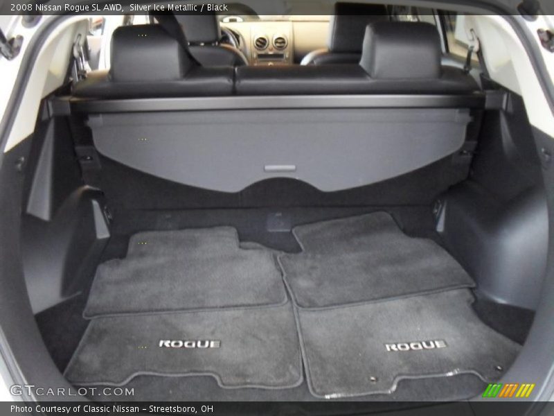 Silver Ice Metallic / Black 2008 Nissan Rogue SL AWD