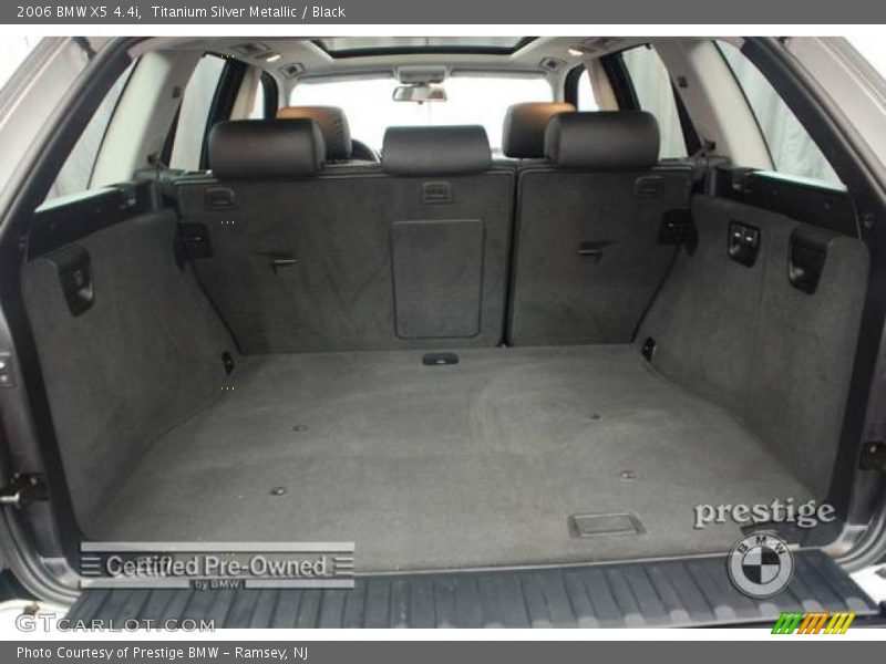 Titanium Silver Metallic / Black 2006 BMW X5 4.4i