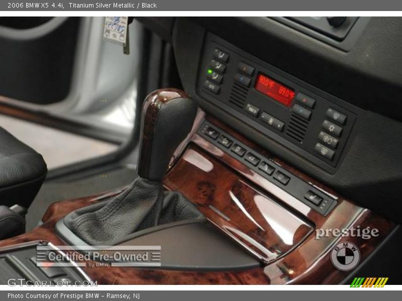 Titanium Silver Metallic / Black 2006 BMW X5 4.4i