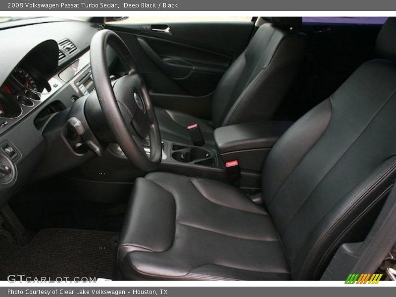 Deep Black / Black 2008 Volkswagen Passat Turbo Sedan