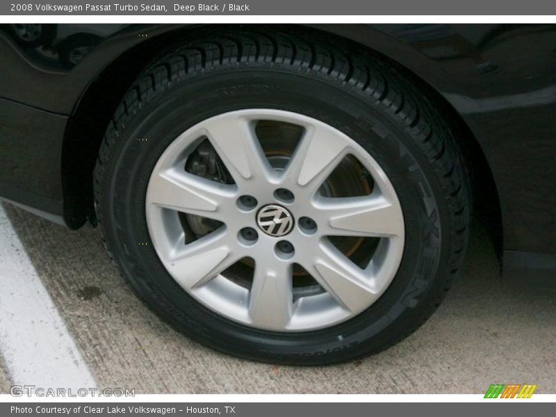 Deep Black / Black 2008 Volkswagen Passat Turbo Sedan