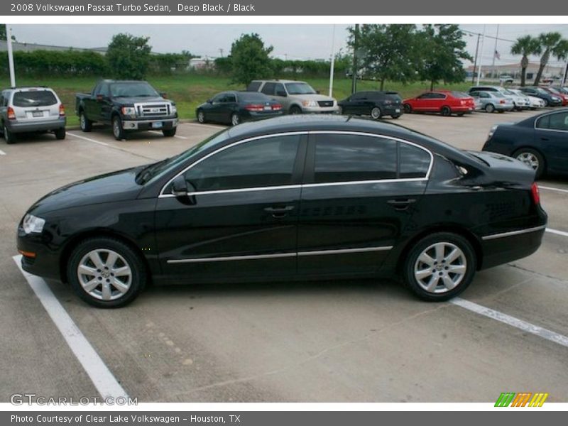 Deep Black / Black 2008 Volkswagen Passat Turbo Sedan
