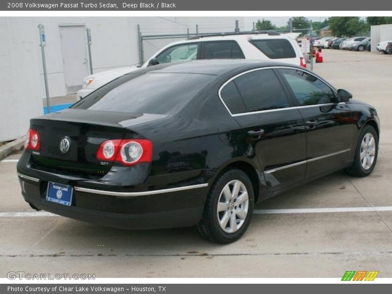 Deep Black / Black 2008 Volkswagen Passat Turbo Sedan