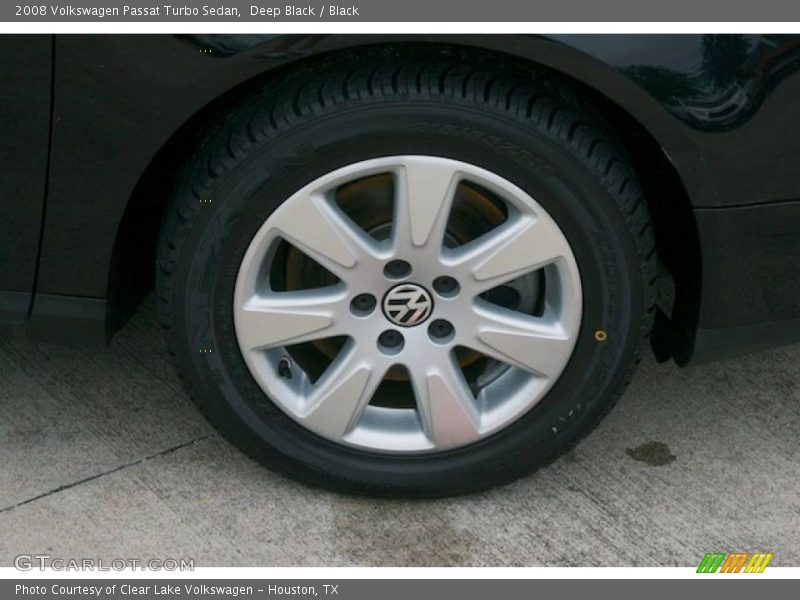 Deep Black / Black 2008 Volkswagen Passat Turbo Sedan