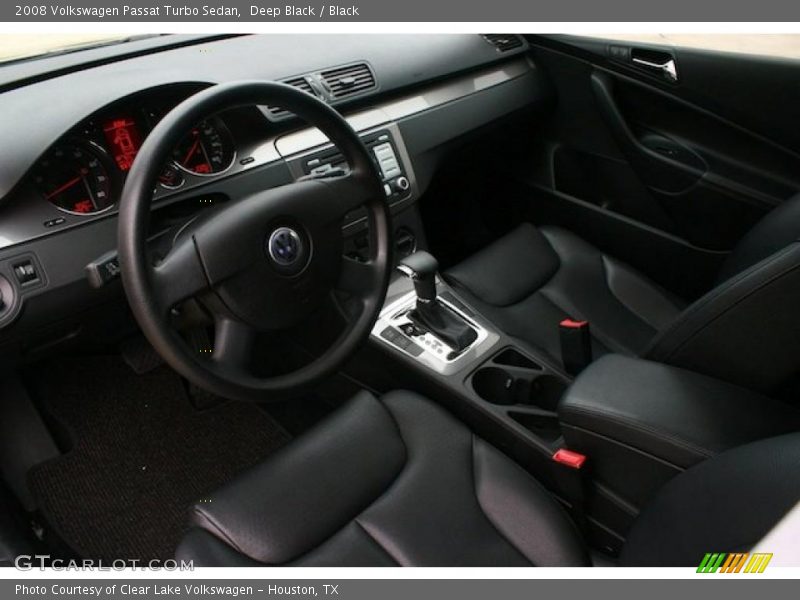 Deep Black / Black 2008 Volkswagen Passat Turbo Sedan