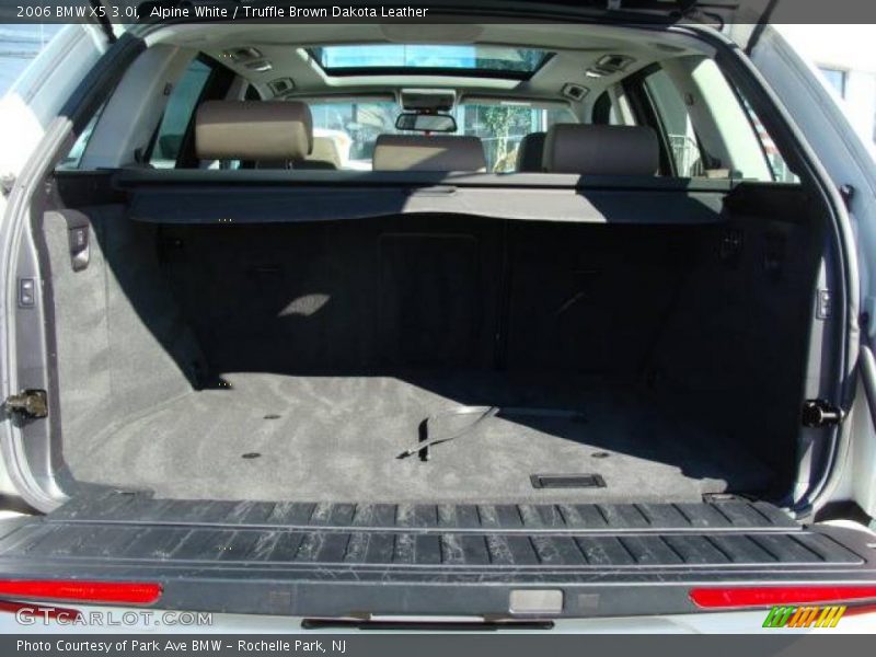 Alpine White / Truffle Brown Dakota Leather 2006 BMW X5 3.0i