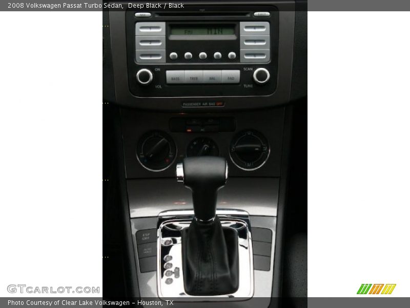 Deep Black / Black 2008 Volkswagen Passat Turbo Sedan