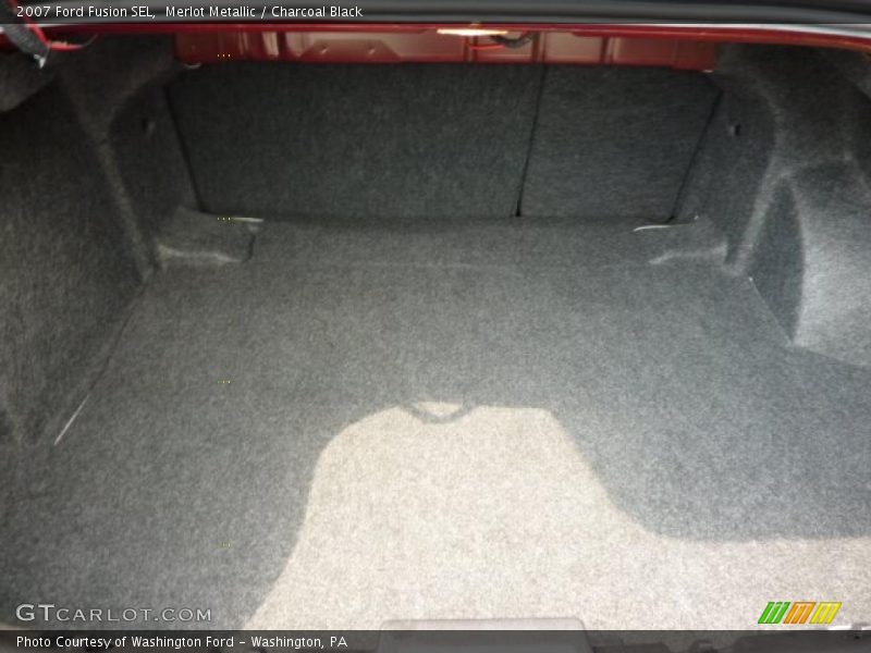 Merlot Metallic / Charcoal Black 2007 Ford Fusion SEL