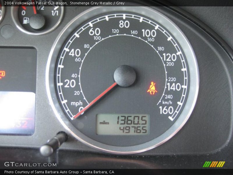 Stonehenge Grey Metallic / Grey 2004 Volkswagen Passat GLX Wagon