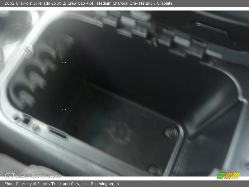 Medium Charcoal Gray Metallic / Graphite 2002 Chevrolet Silverado 2500 LS Crew Cab 4x4