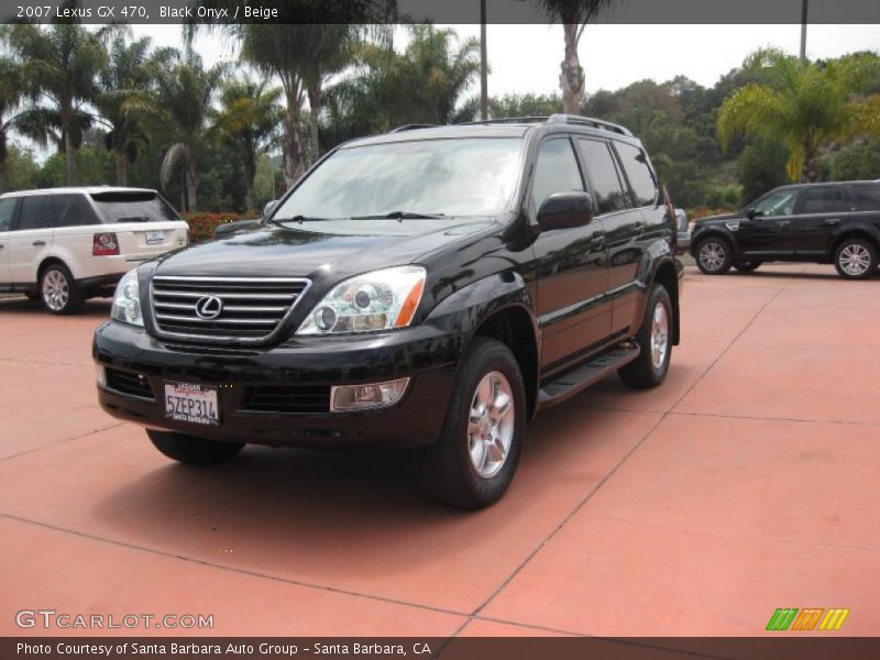 Black Onyx / Beige 2007 Lexus GX 470