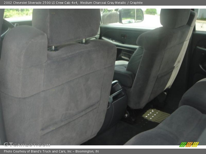 Medium Charcoal Gray Metallic / Graphite 2002 Chevrolet Silverado 2500 LS Crew Cab 4x4