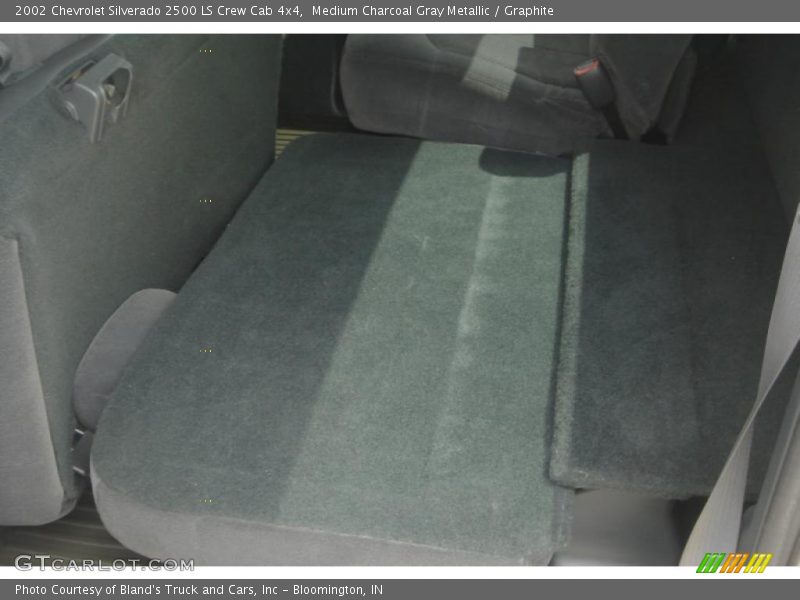 Medium Charcoal Gray Metallic / Graphite 2002 Chevrolet Silverado 2500 LS Crew Cab 4x4