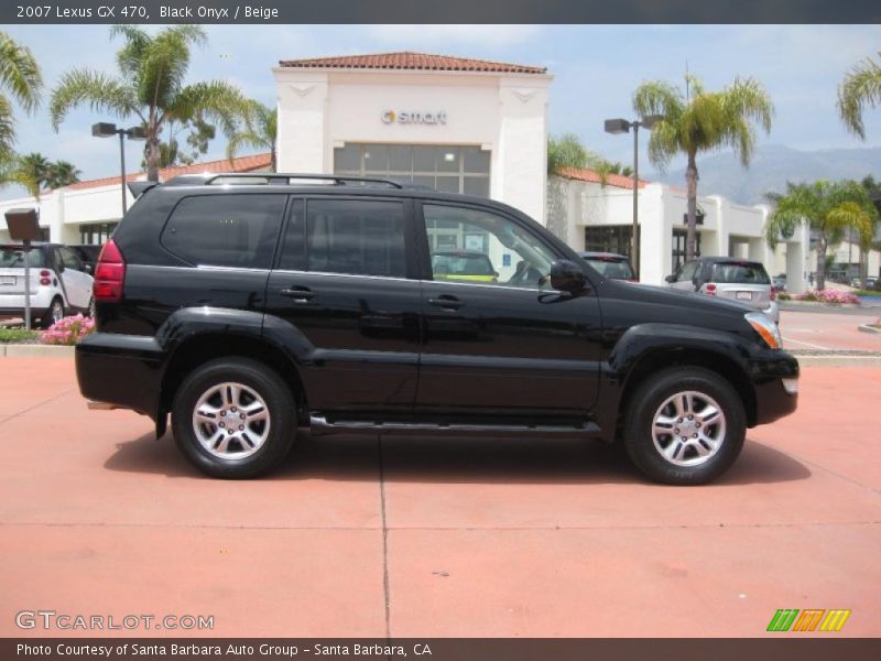 Black Onyx / Beige 2007 Lexus GX 470