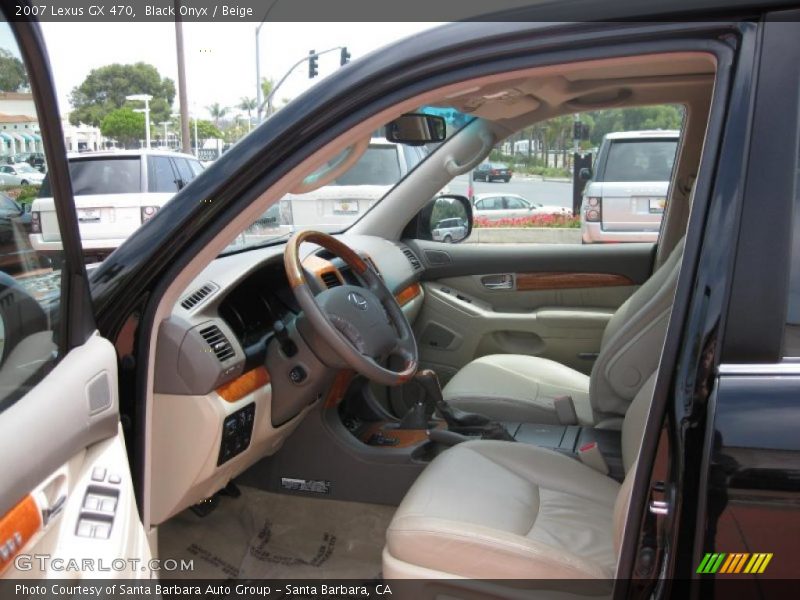 Black Onyx / Beige 2007 Lexus GX 470