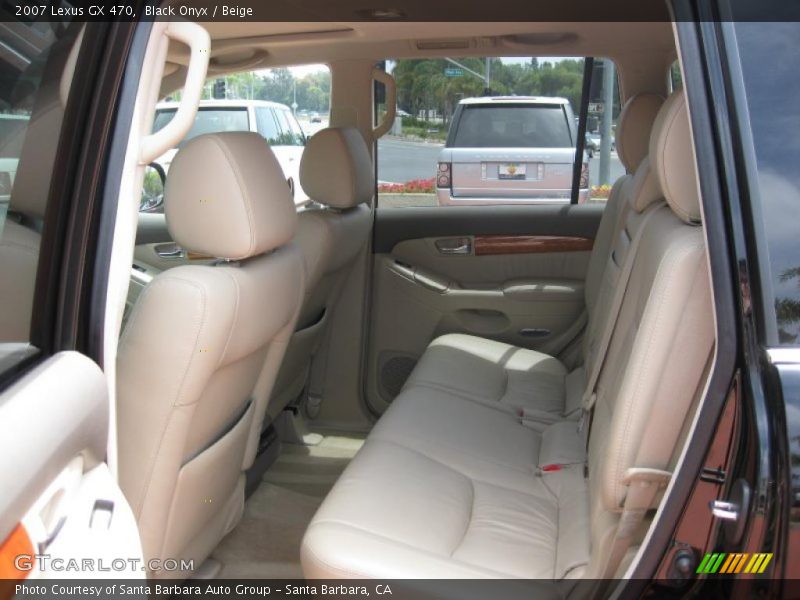 Black Onyx / Beige 2007 Lexus GX 470