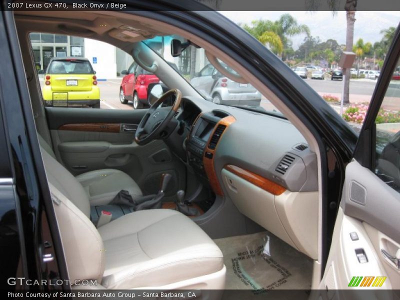 Black Onyx / Beige 2007 Lexus GX 470