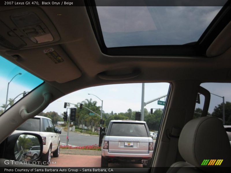 Black Onyx / Beige 2007 Lexus GX 470