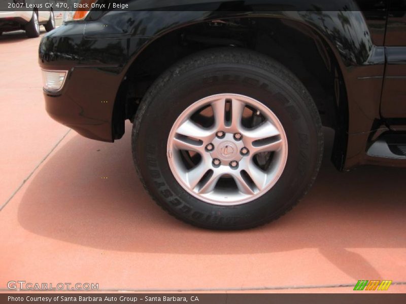 Black Onyx / Beige 2007 Lexus GX 470