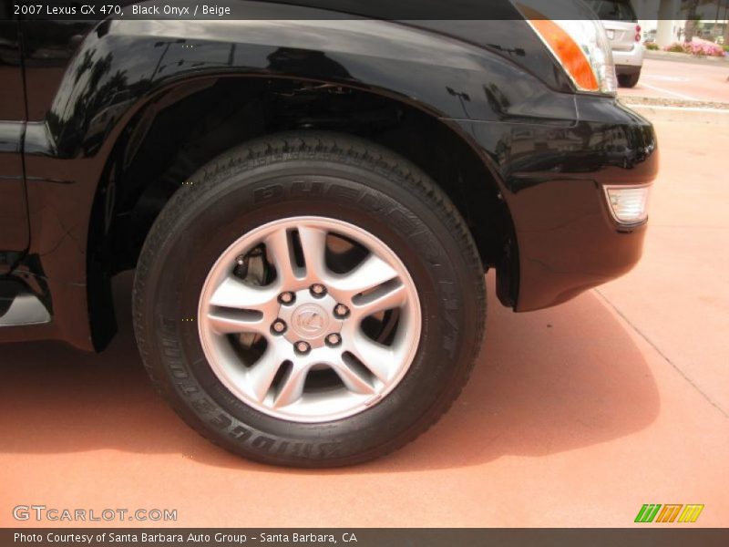 Black Onyx / Beige 2007 Lexus GX 470