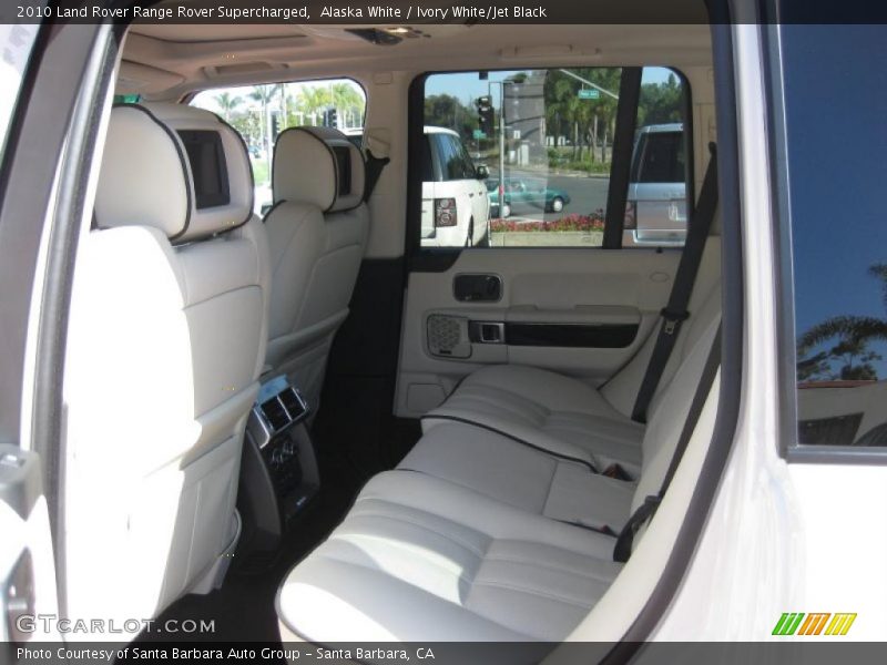 Alaska White / Ivory White/Jet Black 2010 Land Rover Range Rover Supercharged