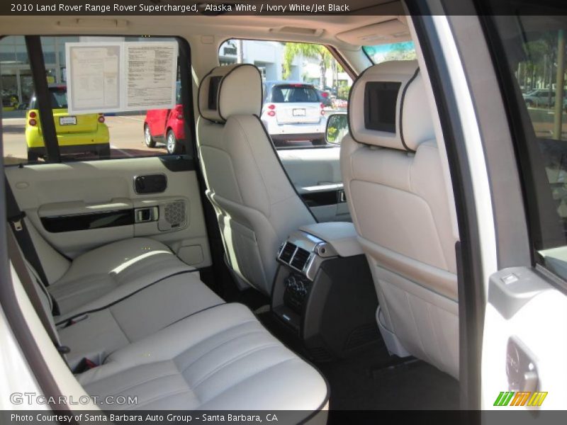 Alaska White / Ivory White/Jet Black 2010 Land Rover Range Rover Supercharged