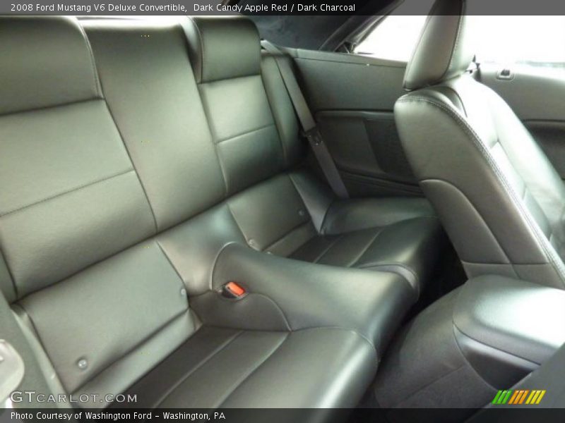 Dark Candy Apple Red / Dark Charcoal 2008 Ford Mustang V6 Deluxe Convertible