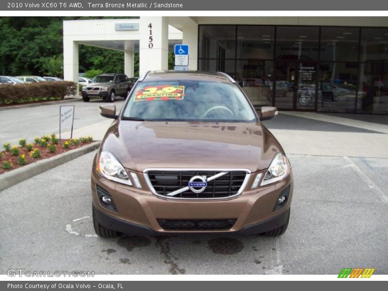 Terra Bronze Metallic / Sandstone 2010 Volvo XC60 T6 AWD