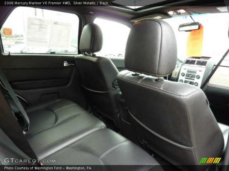 Silver Metallic / Black 2008 Mercury Mariner V6 Premier 4WD