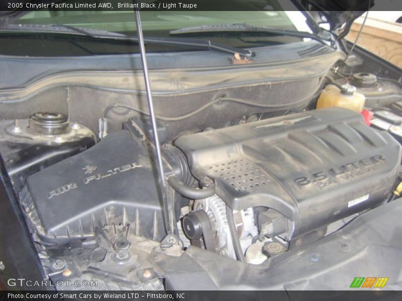 Brilliant Black / Light Taupe 2005 Chrysler Pacifica Limited AWD