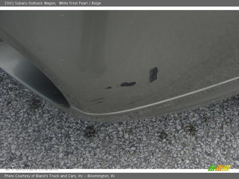 White Frost Pearl / Beige 2001 Subaru Outback Wagon