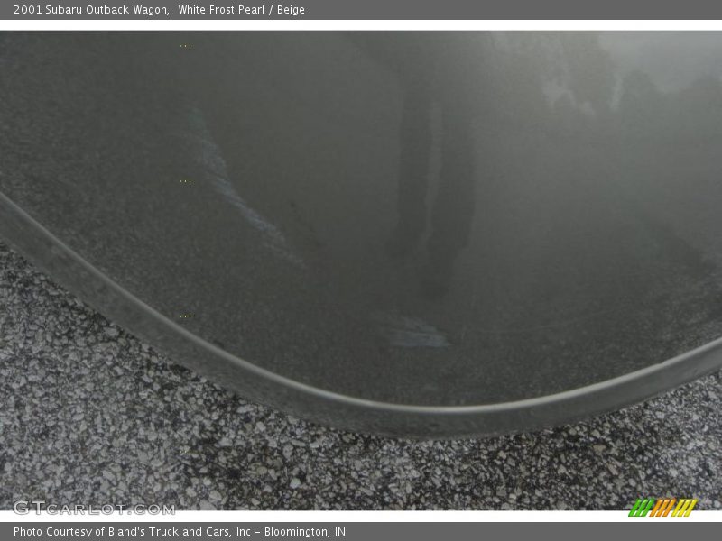 White Frost Pearl / Beige 2001 Subaru Outback Wagon