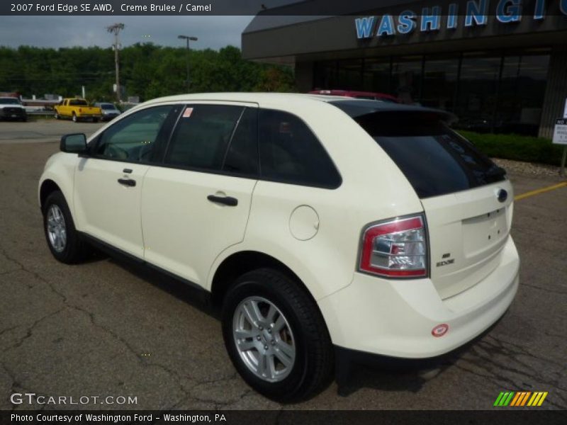 Creme Brulee / Camel 2007 Ford Edge SE AWD