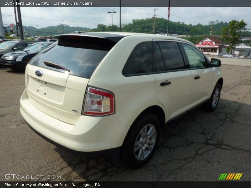 Creme Brulee / Camel 2007 Ford Edge SE AWD