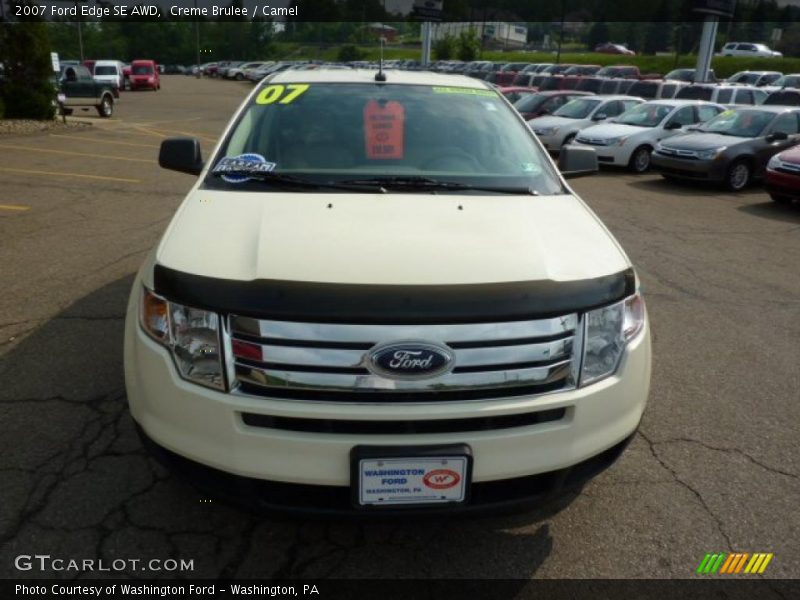 Creme Brulee / Camel 2007 Ford Edge SE AWD