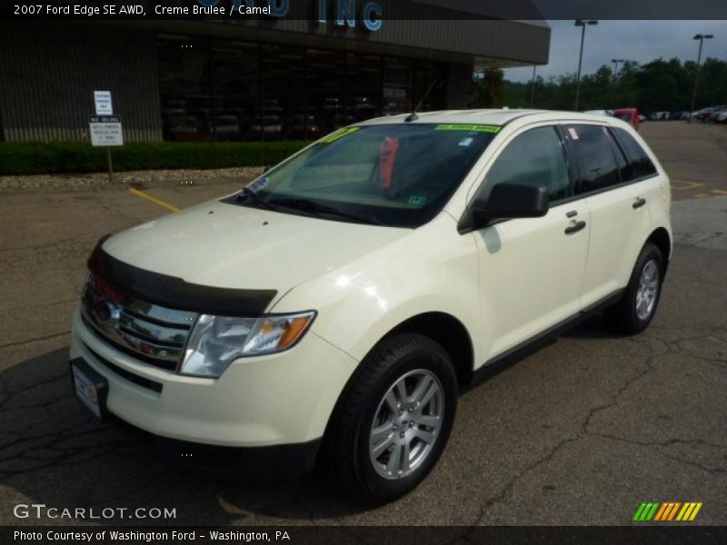 Creme Brulee / Camel 2007 Ford Edge SE AWD
