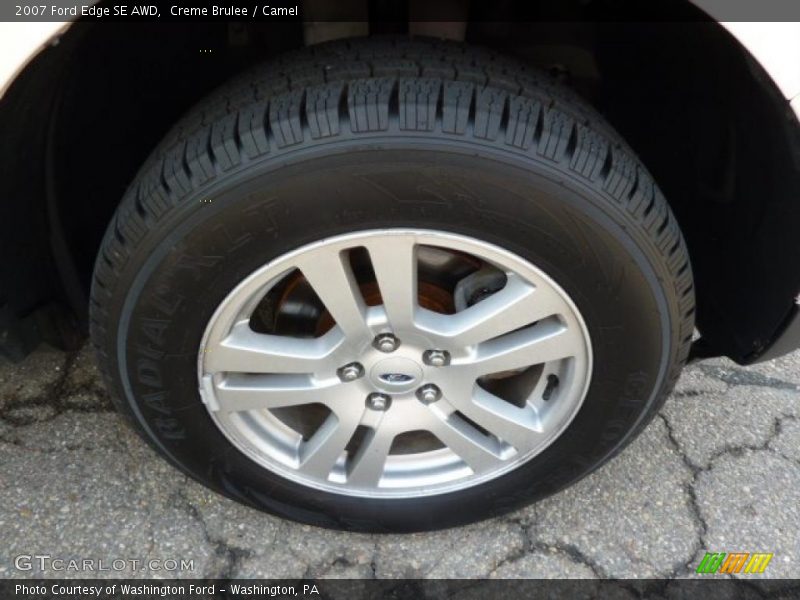 Creme Brulee / Camel 2007 Ford Edge SE AWD