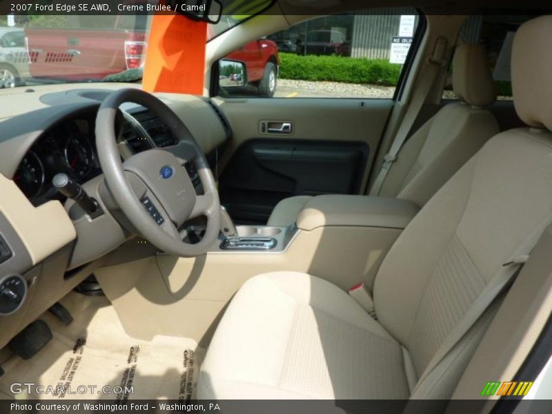 Creme Brulee / Camel 2007 Ford Edge SE AWD