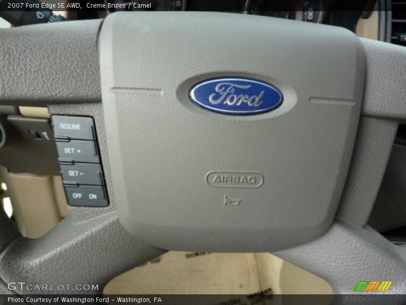 Creme Brulee / Camel 2007 Ford Edge SE AWD
