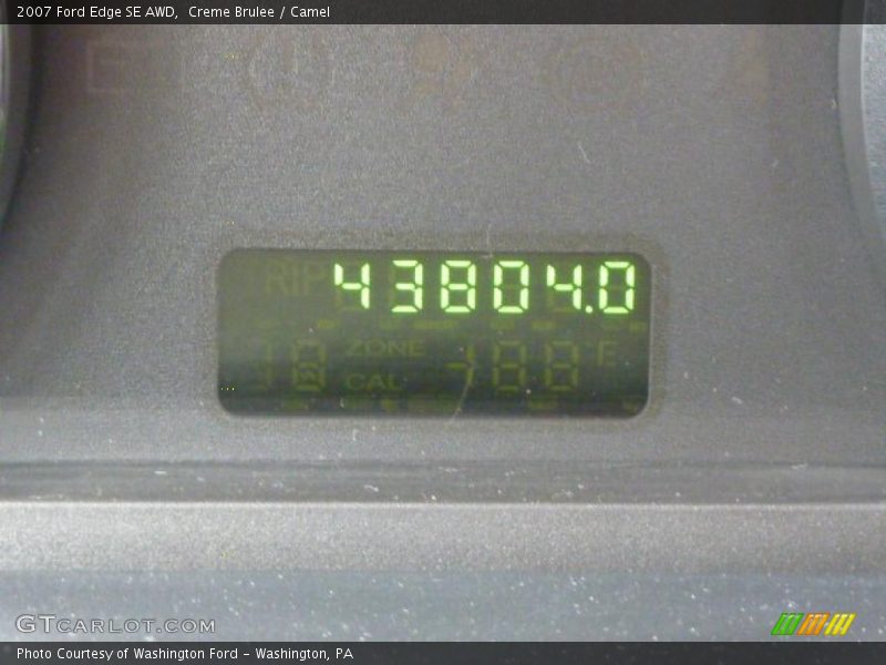 Creme Brulee / Camel 2007 Ford Edge SE AWD