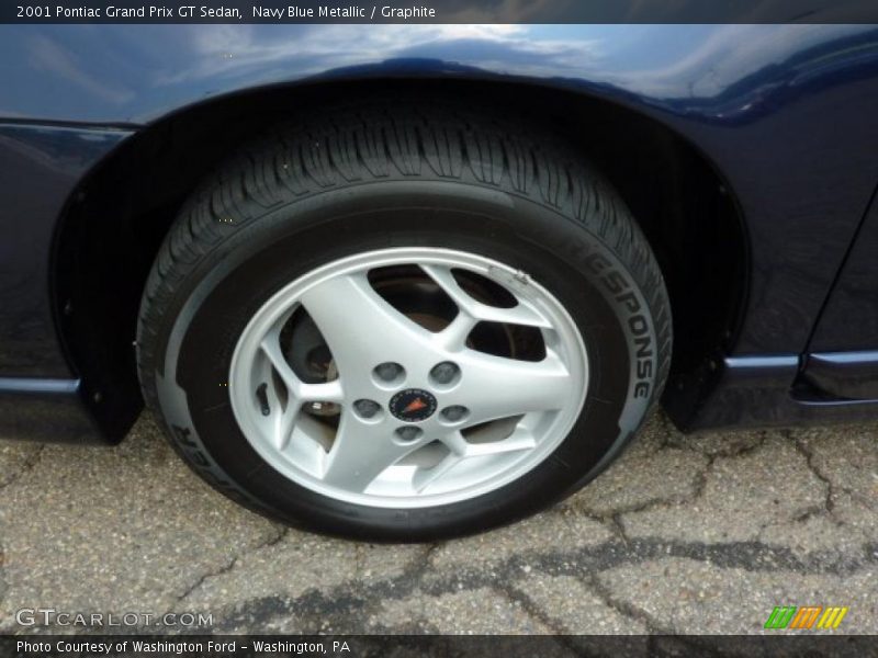 Navy Blue Metallic / Graphite 2001 Pontiac Grand Prix GT Sedan